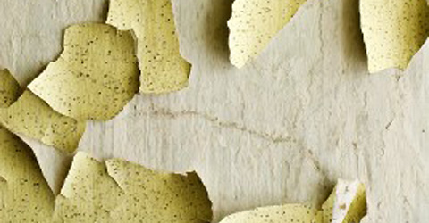 V R Graham Painting and Decorating Services: flaking wallpaper image